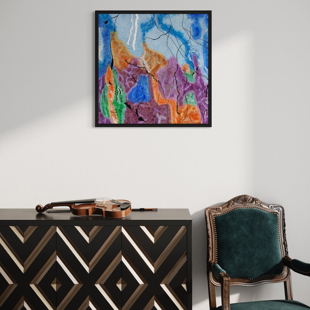 Labradorite Canvas Art Print