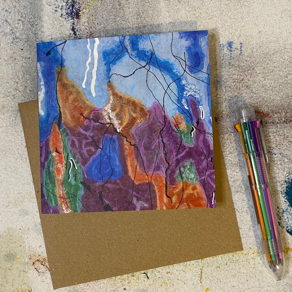 Labradorite - Fine Art Greeting Card
