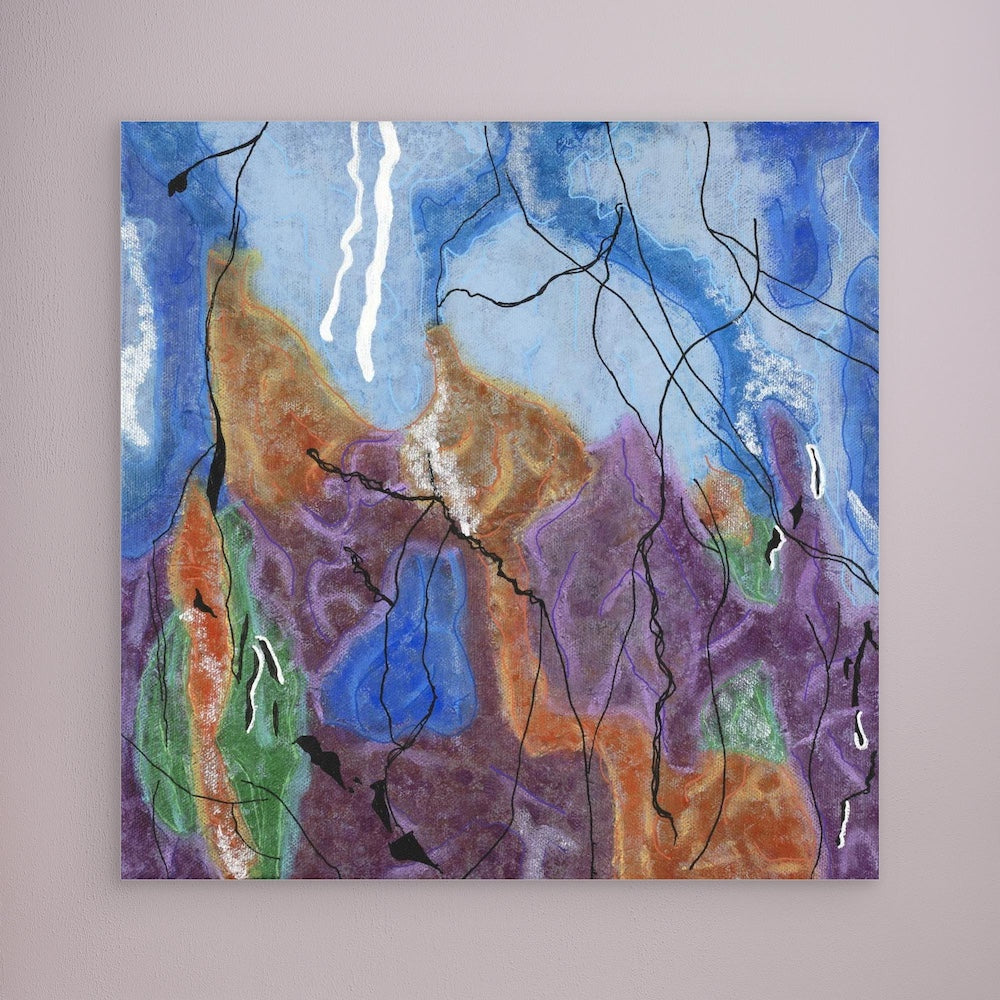Labradorite Canvas Art Print