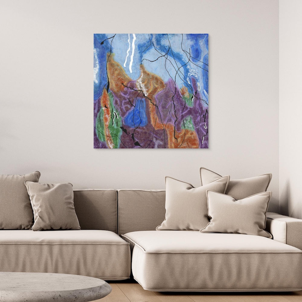 Labradorite Canvas Art Print
