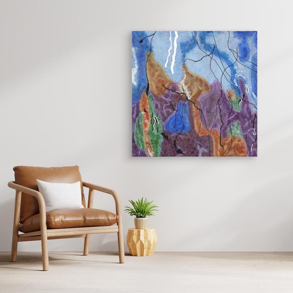 Labradorite Canvas Art Print