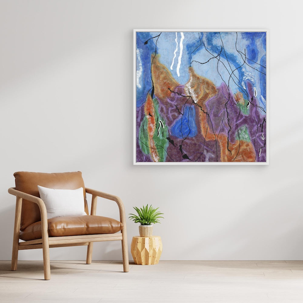 Labradorite Canvas Art Print
