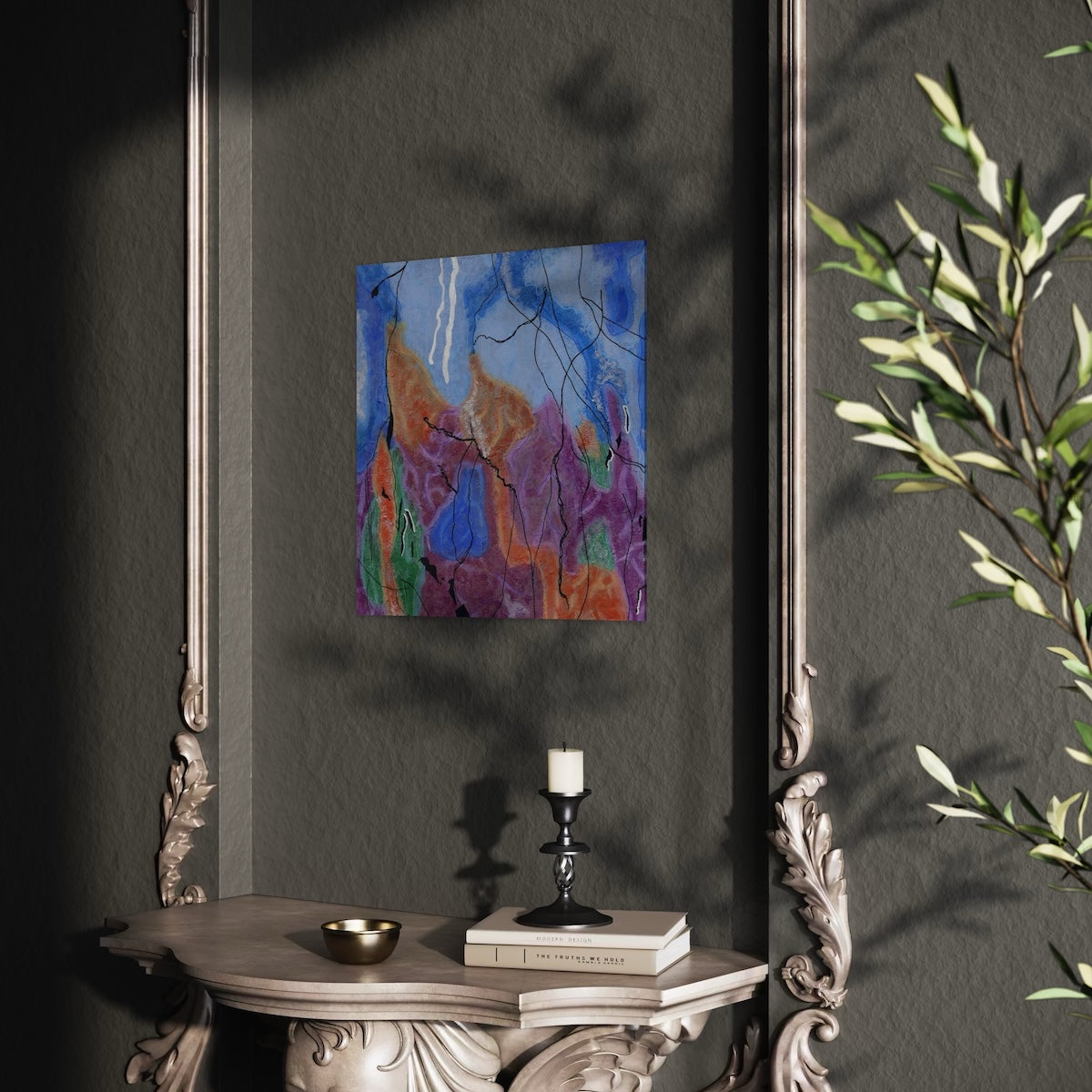 Labradorite - Paper Art Print