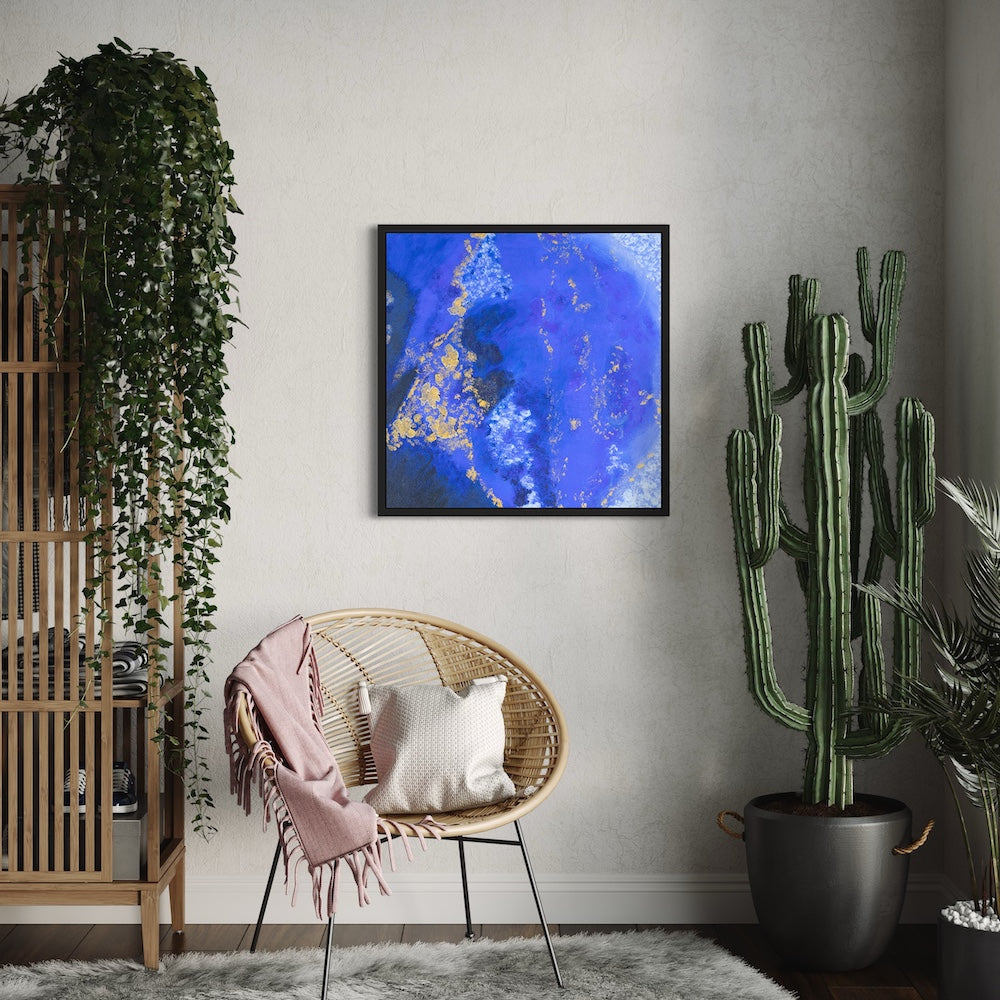 Lapis Lazuli Canvas Art Print