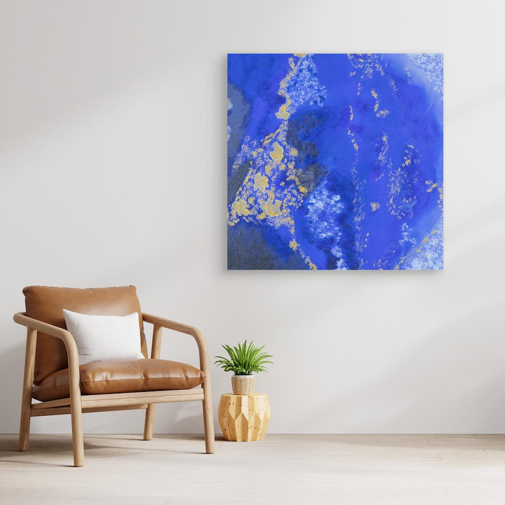 Lapis Lazuli Canvas Art Print