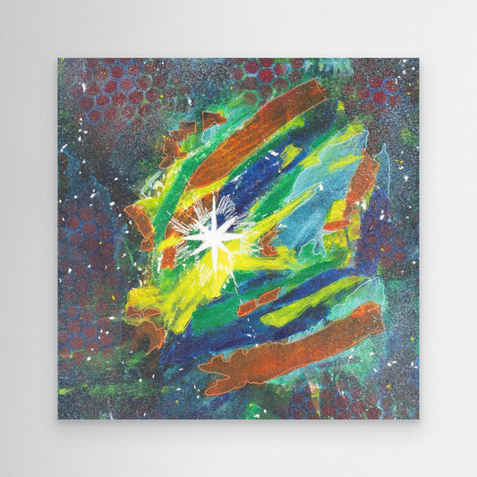 Nebula - SQ Canvas Art Print