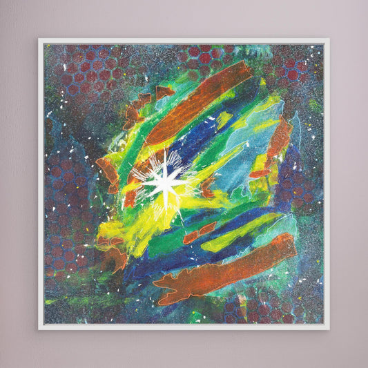 Nebula - SQ Canvas Art Print