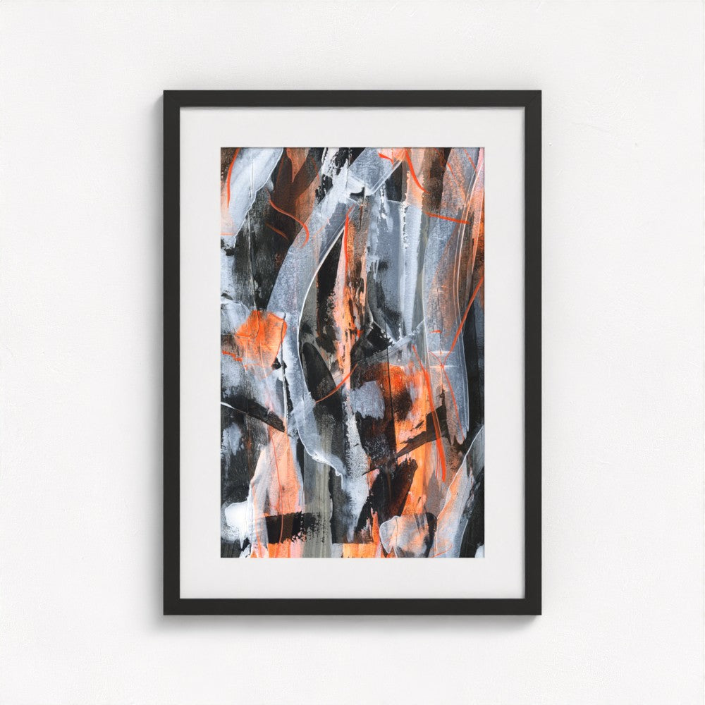 No.5 Orange - Fine Art Paper Print
