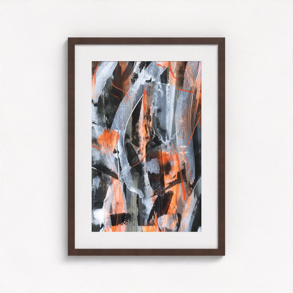 No.5 Orange - Fine Art Paper Print