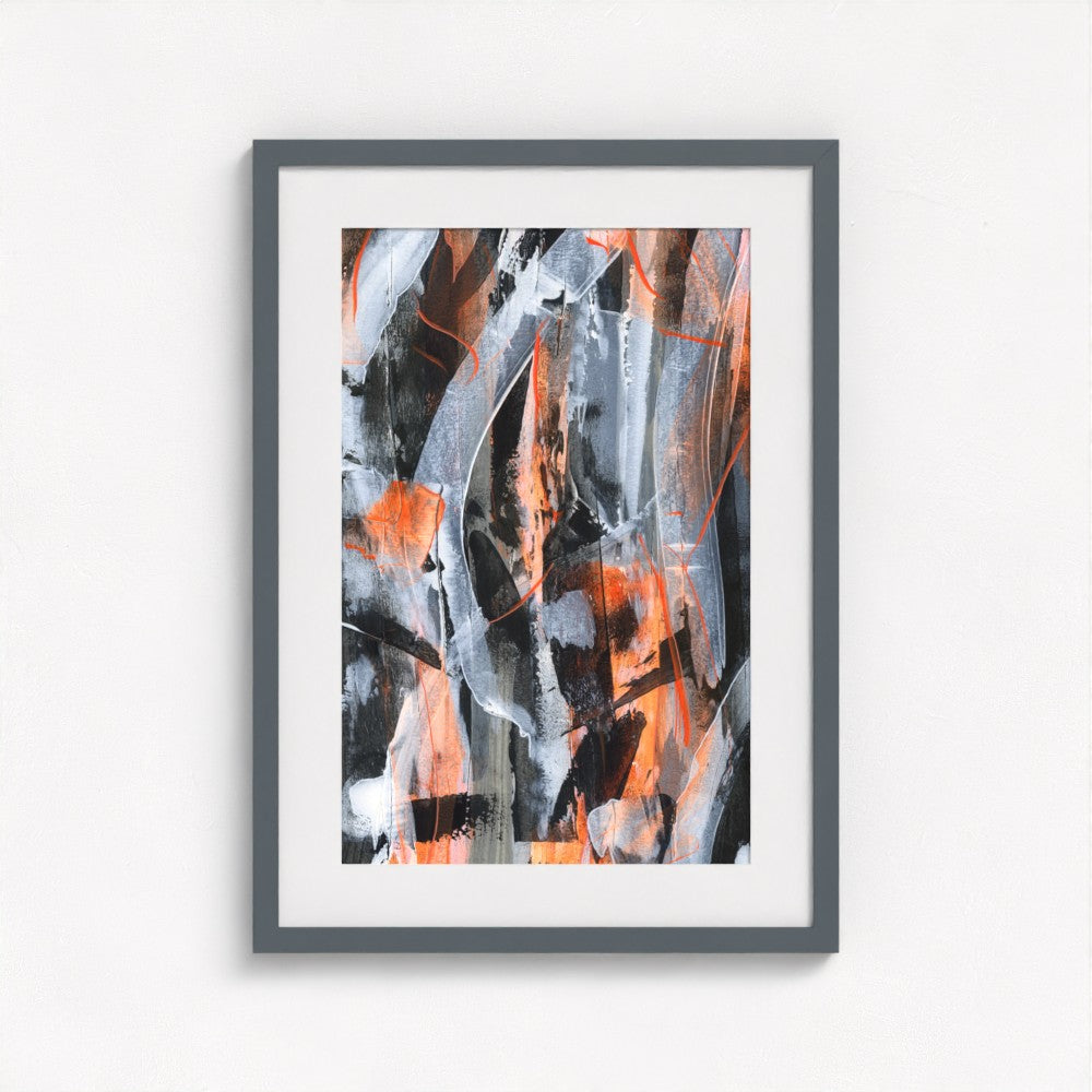 No.5 Orange - Fine Art Paper Print