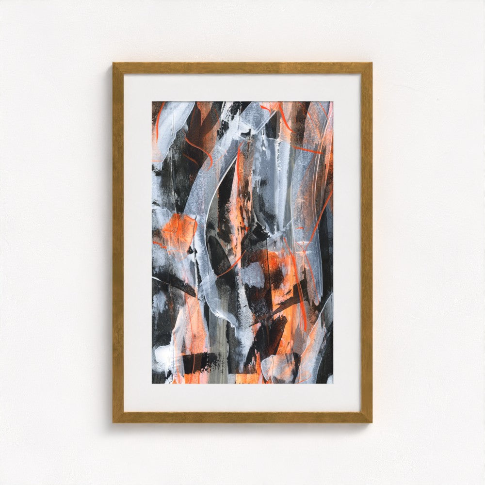 No.5 Orange - Fine Art Paper Print