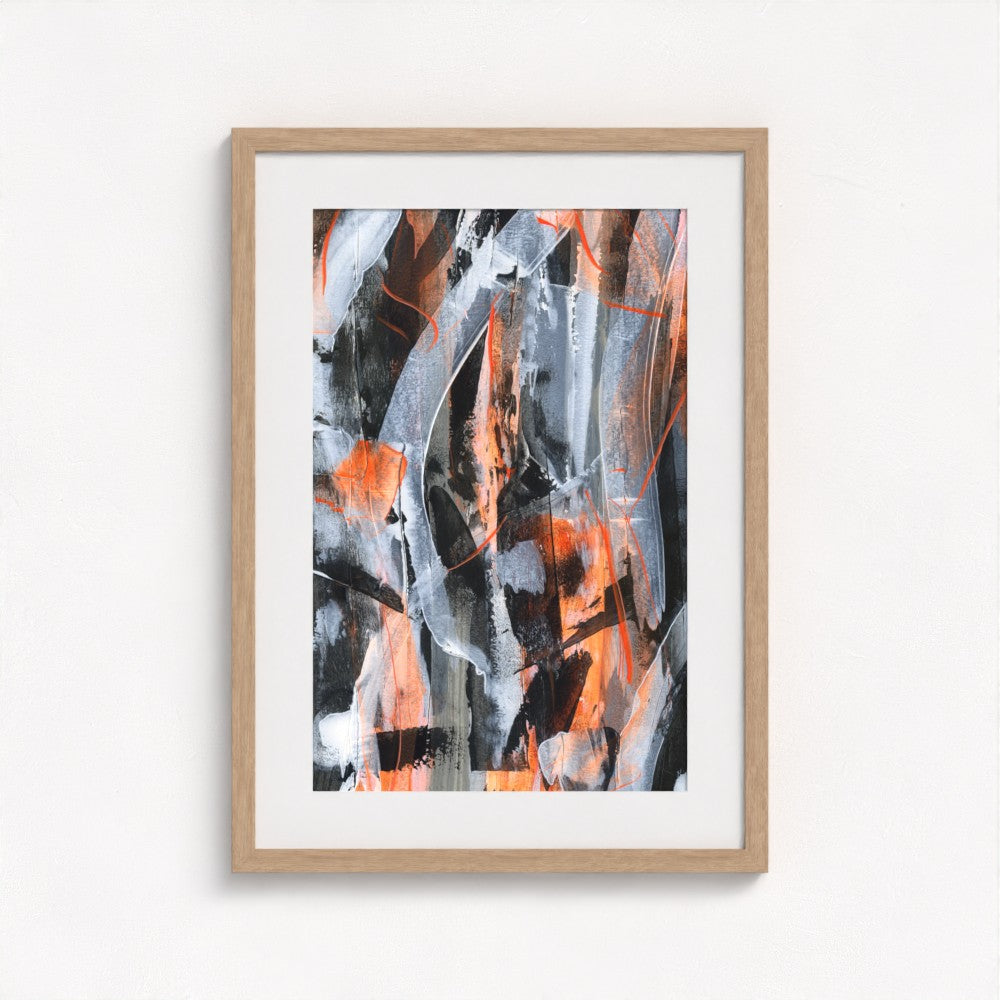 No.5 Orange - Fine Art Paper Print