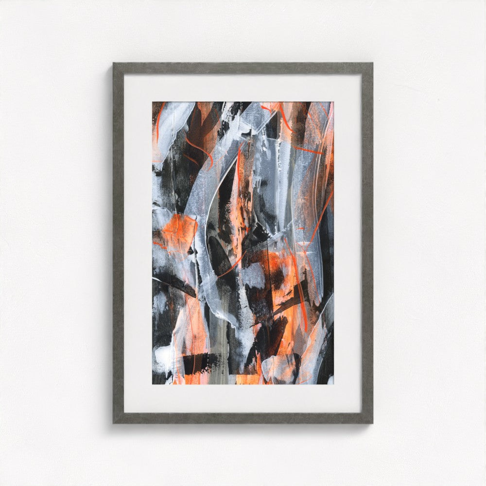 No.5 Orange - Fine Art Paper Print