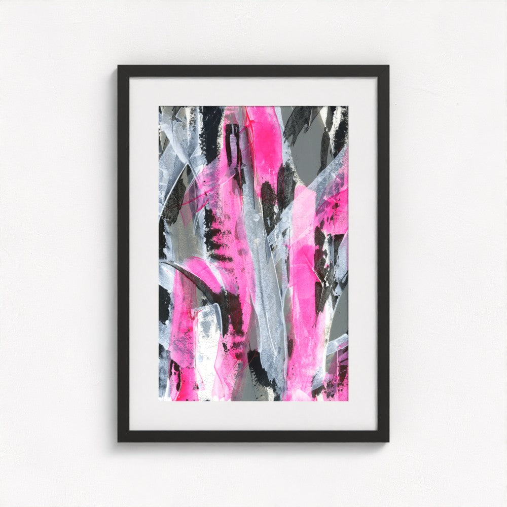 No.4 Pink - Fine Art Paper Print