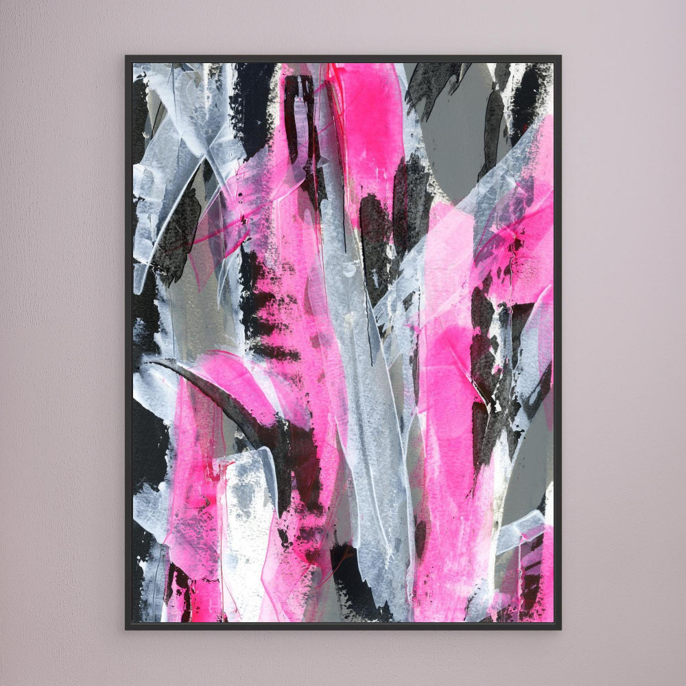 No.4 Pink - Canvas Art Print