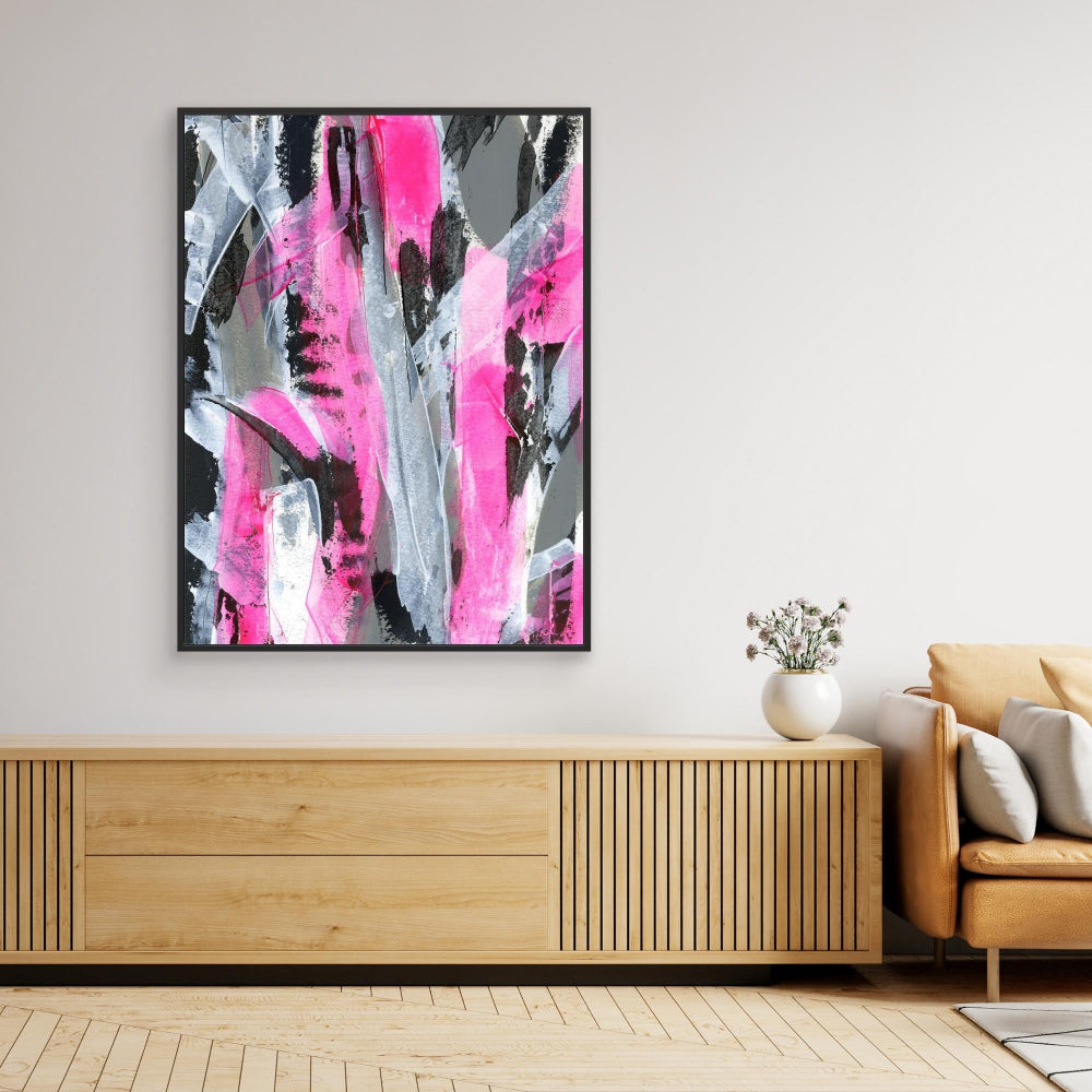 No.4 Pink - Canvas Art Print