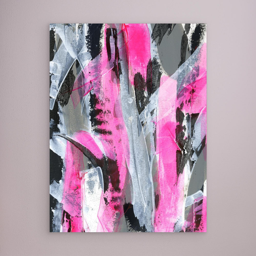 No.4 Pink - Canvas Art Print