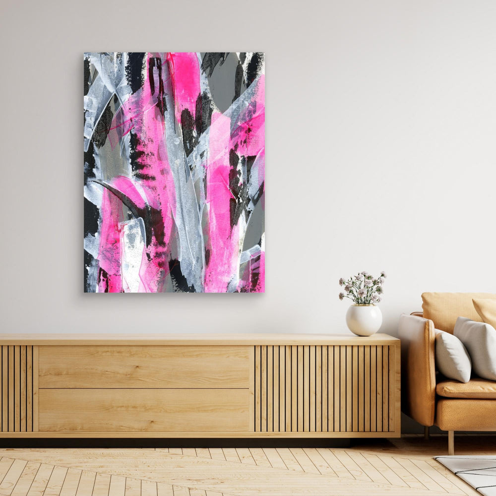 No.4 Pink - Canvas Art Print