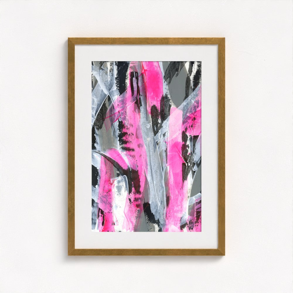 No.4 Pink - Fine Art Paper Print