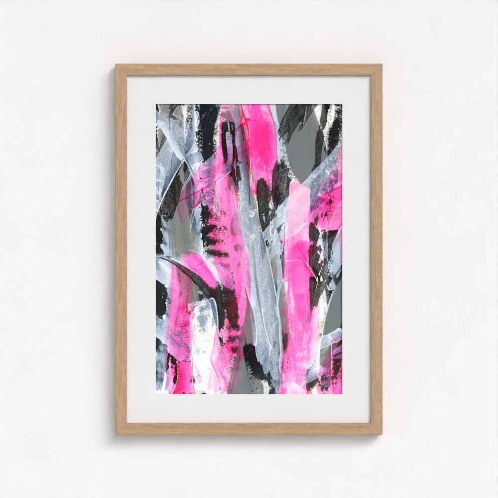 No.4 Pink - Fine Art Paper Print