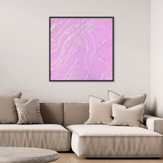 Rose Quartz Canvas Art Print