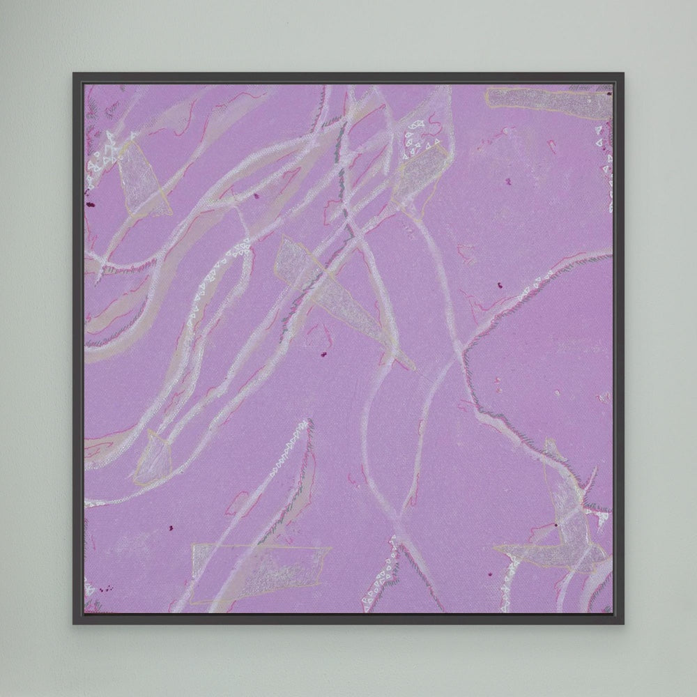 Rose Quartz Canvas Art Print