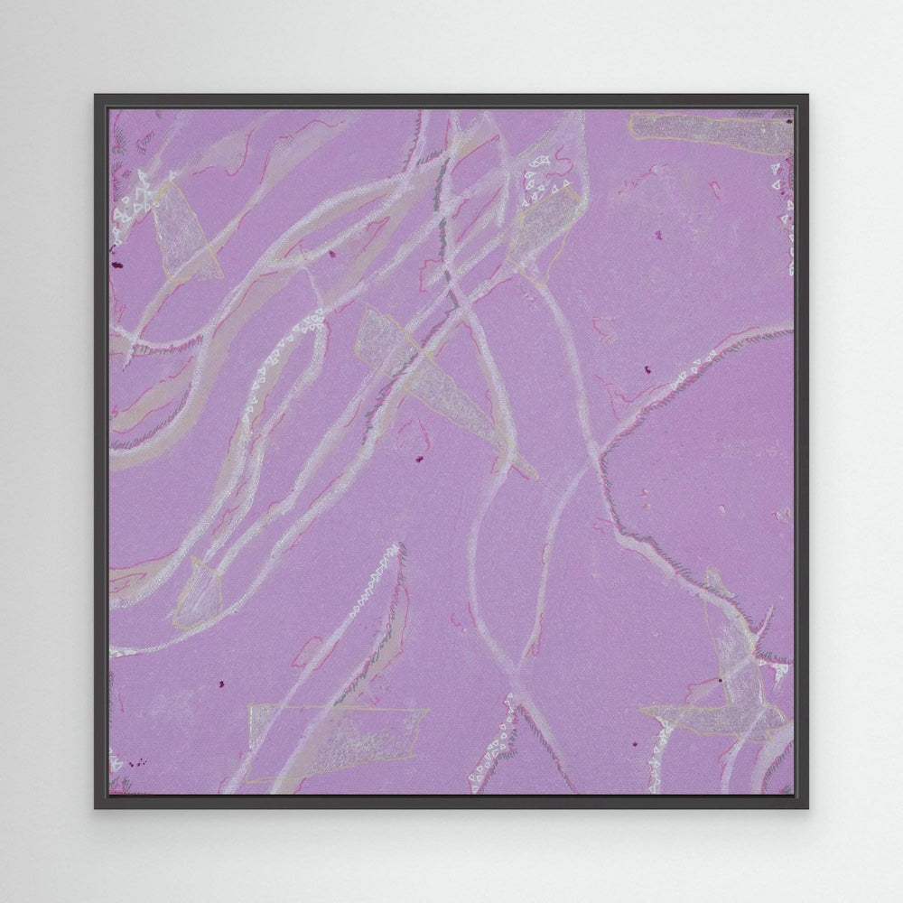 Rose Quartz Canvas Art Print