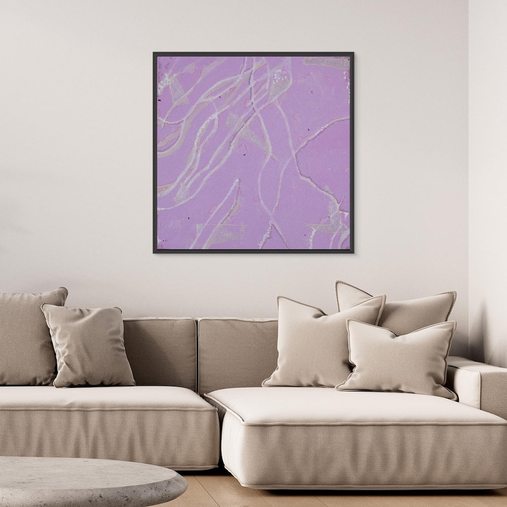 Rose Quartz Canvas Art Print