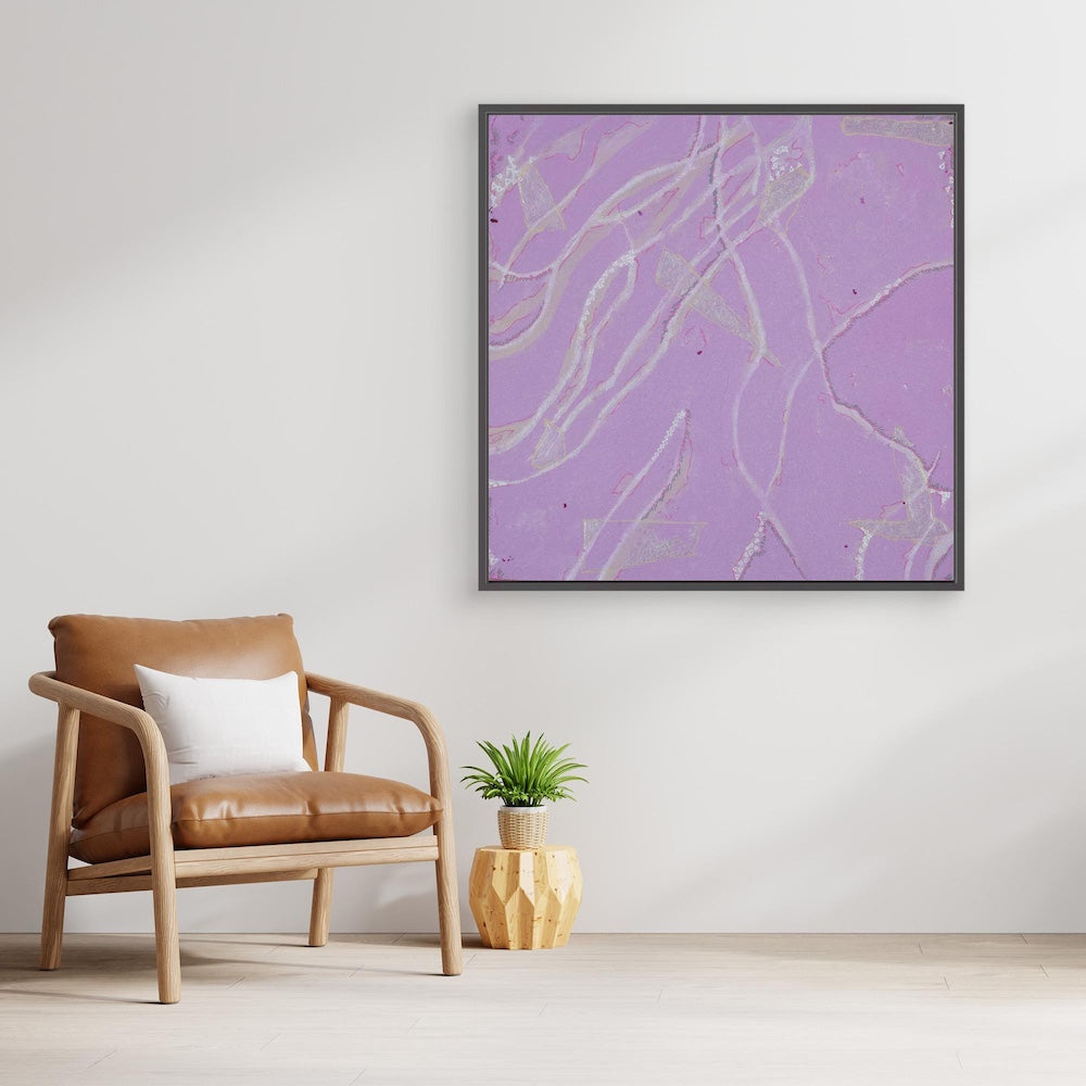 Rose Quartz Canvas Art Print