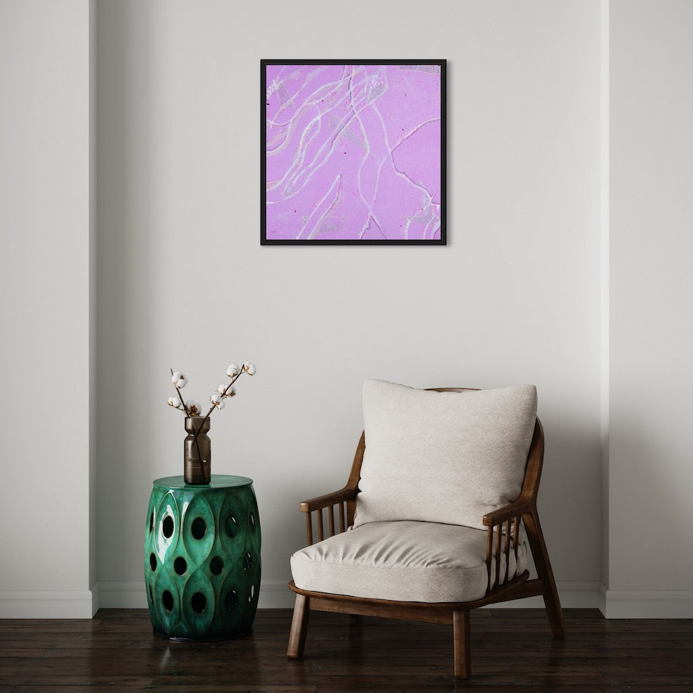 Rose Quartz Canvas Art Print