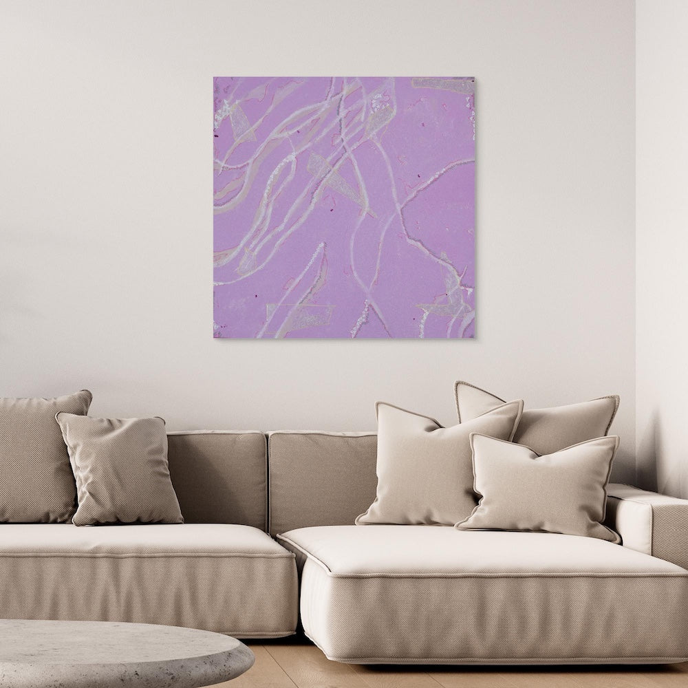 Rose Quartz Canvas Art Print