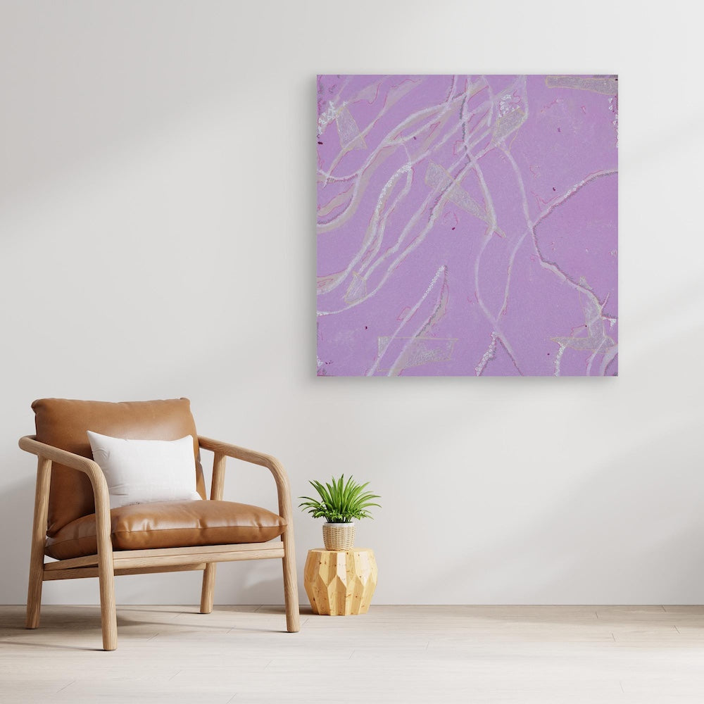 Rose Quartz Canvas Art Print