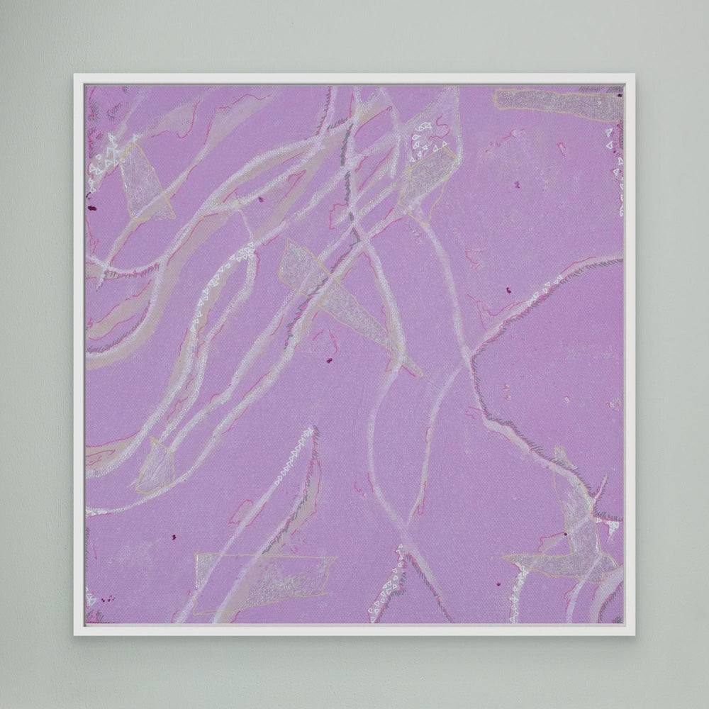 Rose Quartz Canvas Art Print