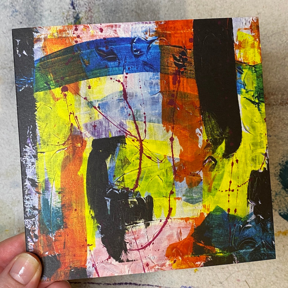 Rush - Fine Art Greeting Card