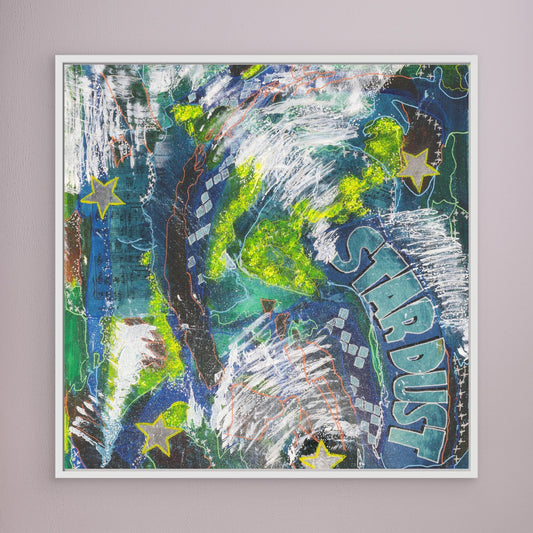 Star Dust - SQ Canvas Art Print