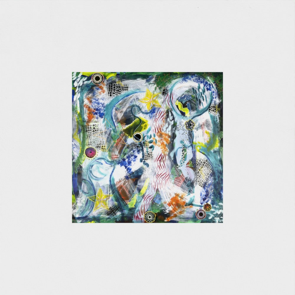 Stars and Spiros - Fine Art Paper Print