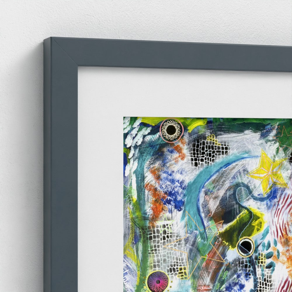Stars and Spiros - Fine Art Paper Print