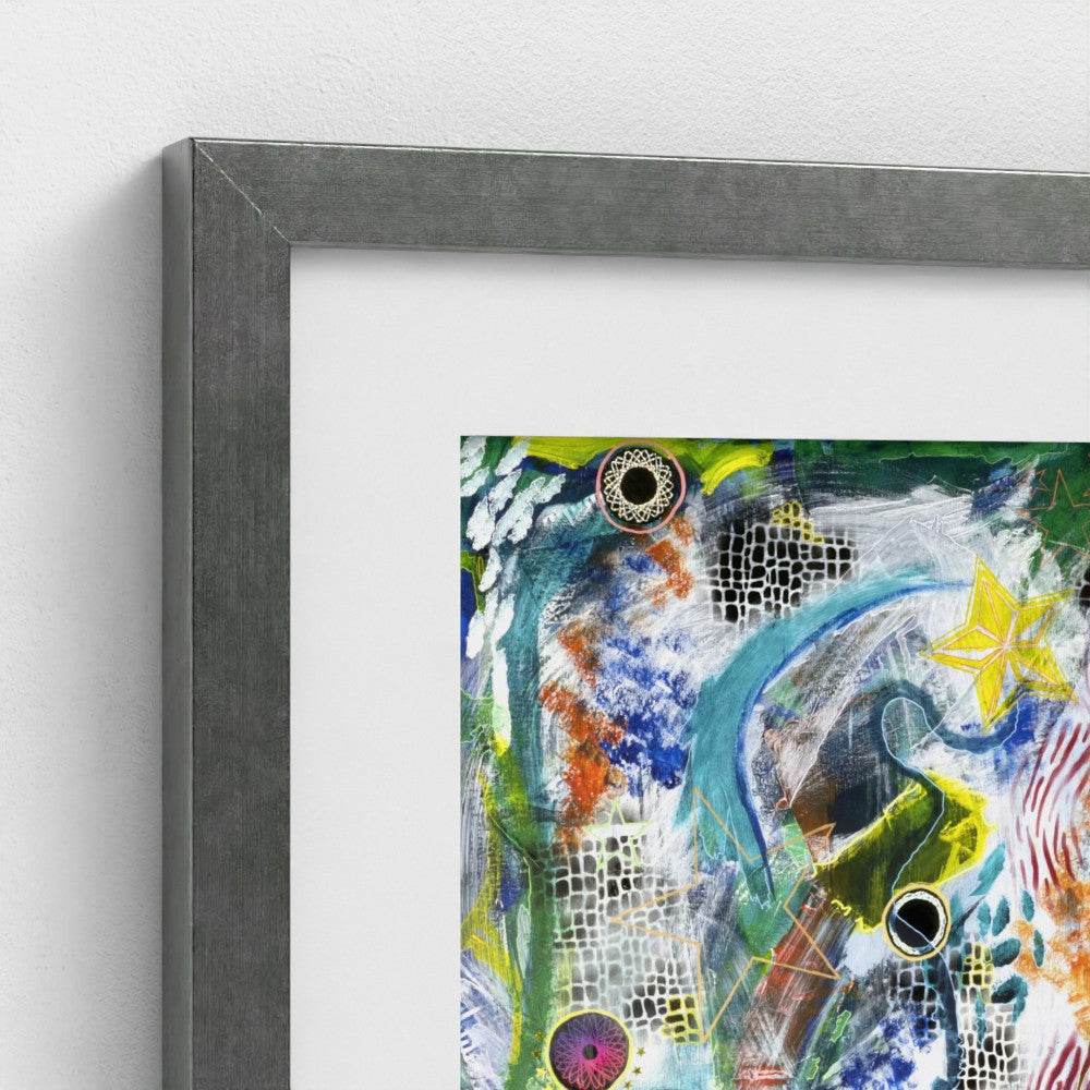 Stars and Spiros - Fine Art Paper Print