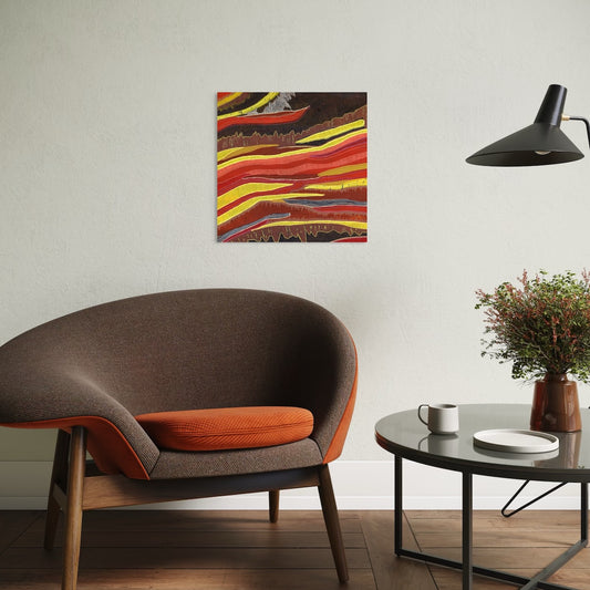 Tiger Iron - Paper Art Print