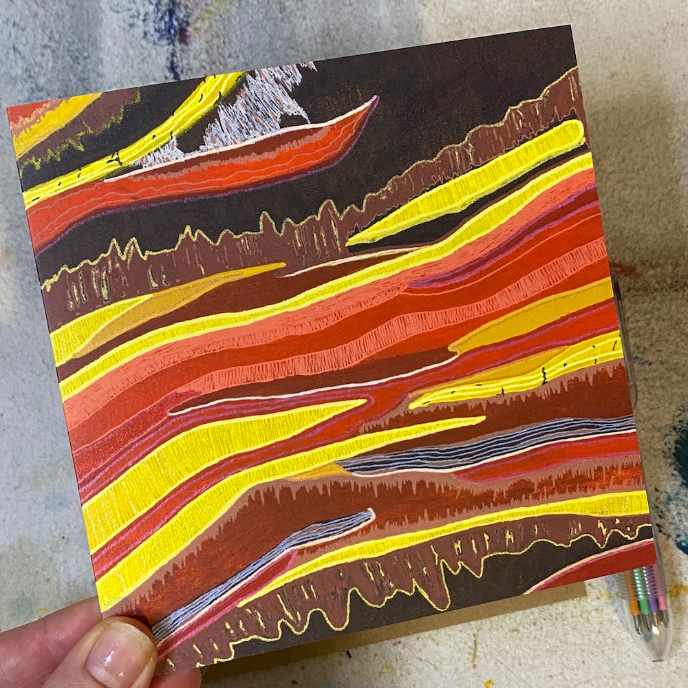 Tiger Iron - Fine Art Greeting Card