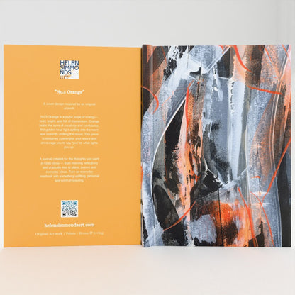 No.5 Orange - A4 Hardback Journal