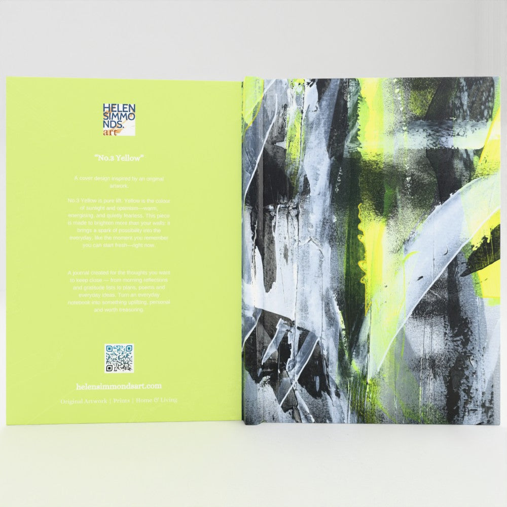 No.3 Yellow - A4 Hardback Journal