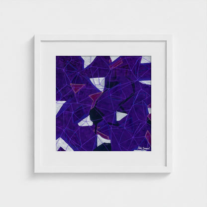 Amethyst - Paper Art Print
