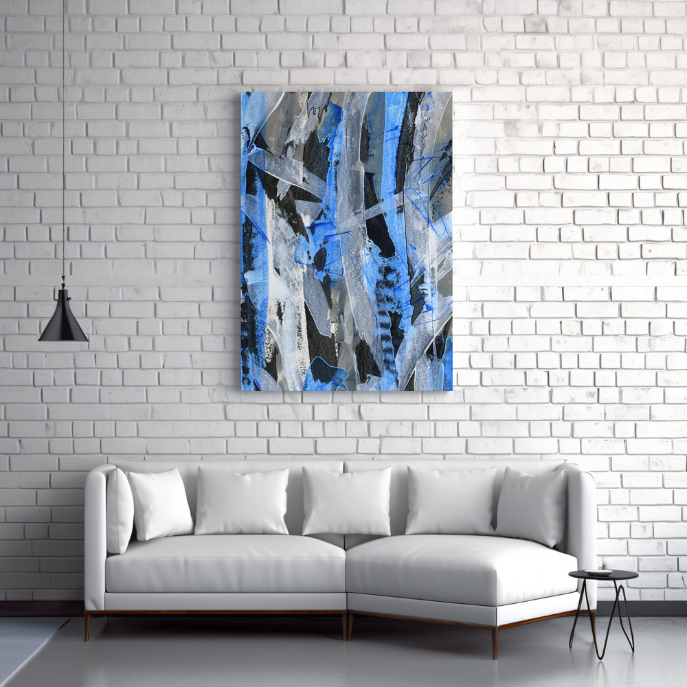 No.2 Blue - Canvas Art Print