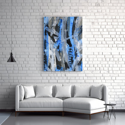No.2 Blue - Canvas Art Print