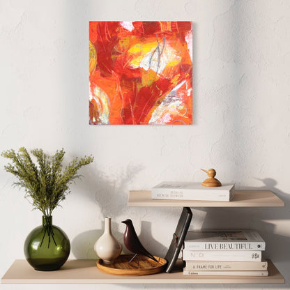 Helen Simmonds Art - Vibrant uplifting abstract wall art original