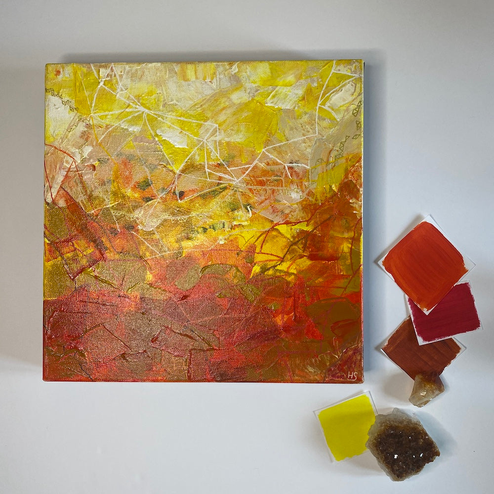 Citrine - Original on Canvas