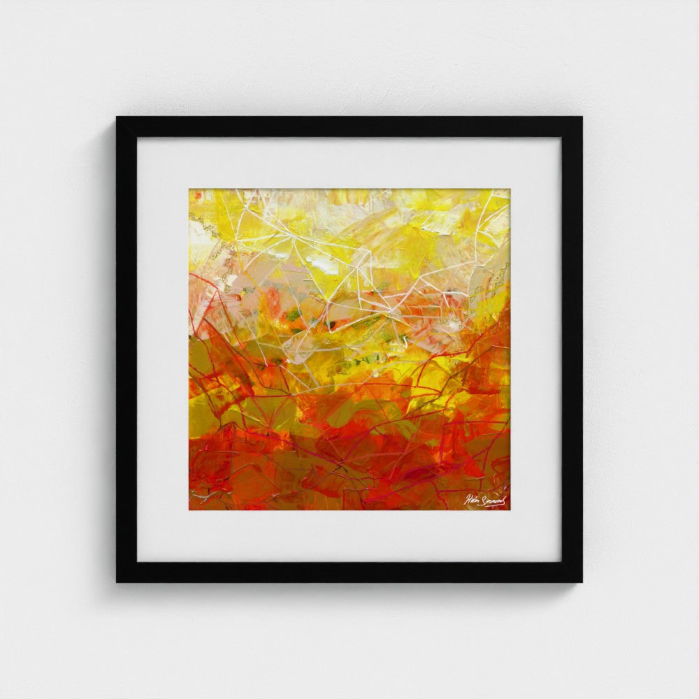 Citrine - Paper Art Print
