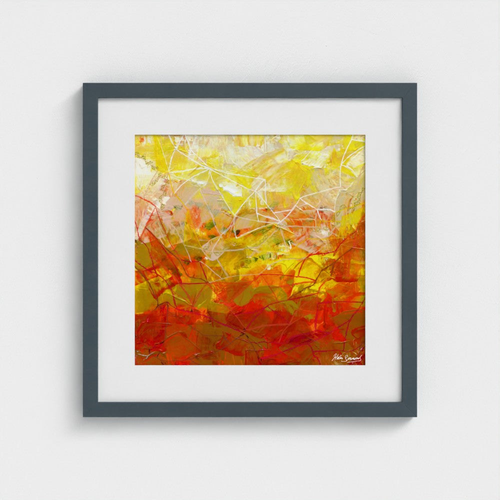 Citrine - Paper Art Print