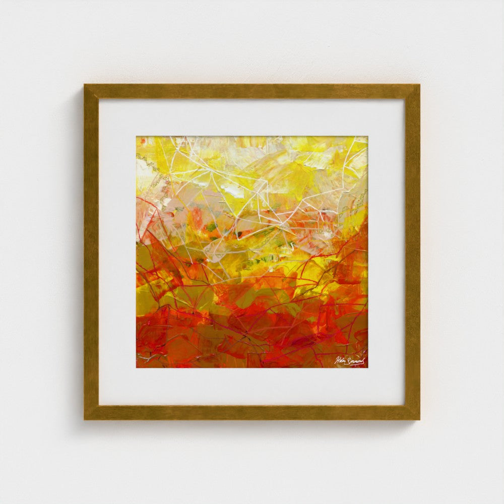 Citrine - Paper Art Print